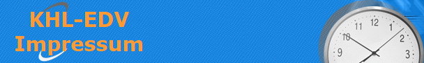 KHL-EDV
Impressum